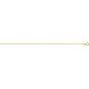 CHAINE PLAQUE OR