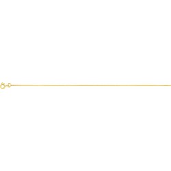 CHAINE PLAQUE OR