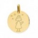 MEDAILLE OR 375/1000