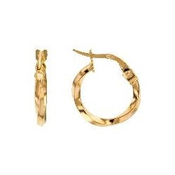 BOUCLES D'OREILLES OR 375/1000