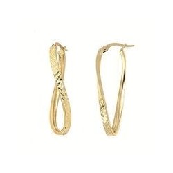 BOUCLES D'OREILLES OR 375/1000