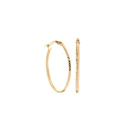 BOUCLES D'OREILLES OR 375/1000