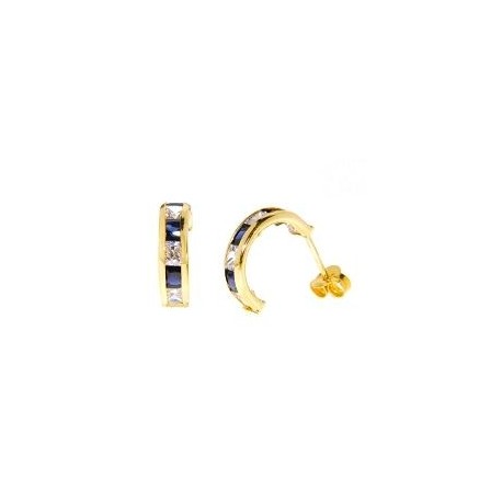 BOUCLES D'OREILLES OR 375/1000