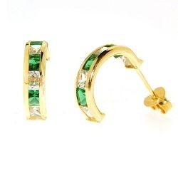 BOUCLES D'OREILLES OR 375/1000