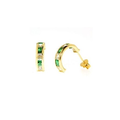BOUCLES D'OREILLES OR 375/1000