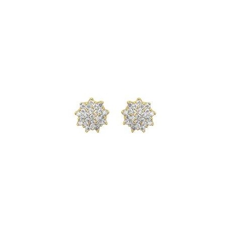 BOUCLES D'OREILLES OR 375/1000