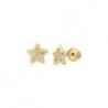 BOUCLES D'OREILLES OR 375/1000