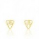 BOUCLES D'OREILLES OR 375/1000