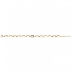 BRACELET PLAQUE OR