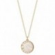 COLLIER PLAQUE OR
