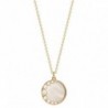 COLLIER PLAQUE OR
