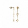 BOUCLES D'OREILLES PLAQUE OR