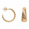 BOUCLES D'OREILLES PLAQUE OR