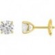 BOUCLES D'OREILLES OR 750/1000
