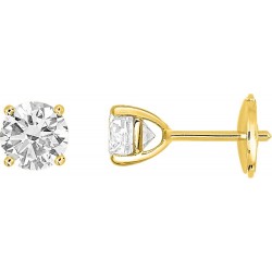 BOUCLES D'OREILLES OR 750/1000