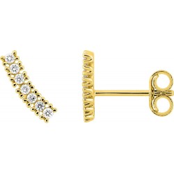 BOUCLES D'OREILLES OR 375/1000