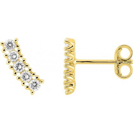 BOUCLES D'OREILLES OR 375/1000