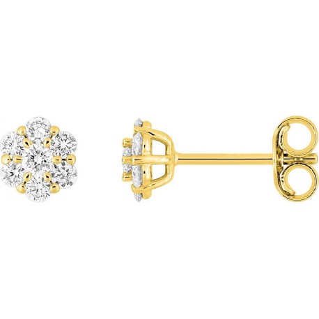 BOUCLES D'OREILLES OR 375/1000