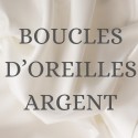 BOUCLES D'OREILLES ARGENT