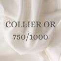 COLLIER OR 750/1000